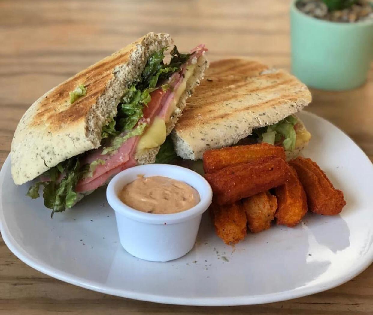 Panini Jamón de Pavo