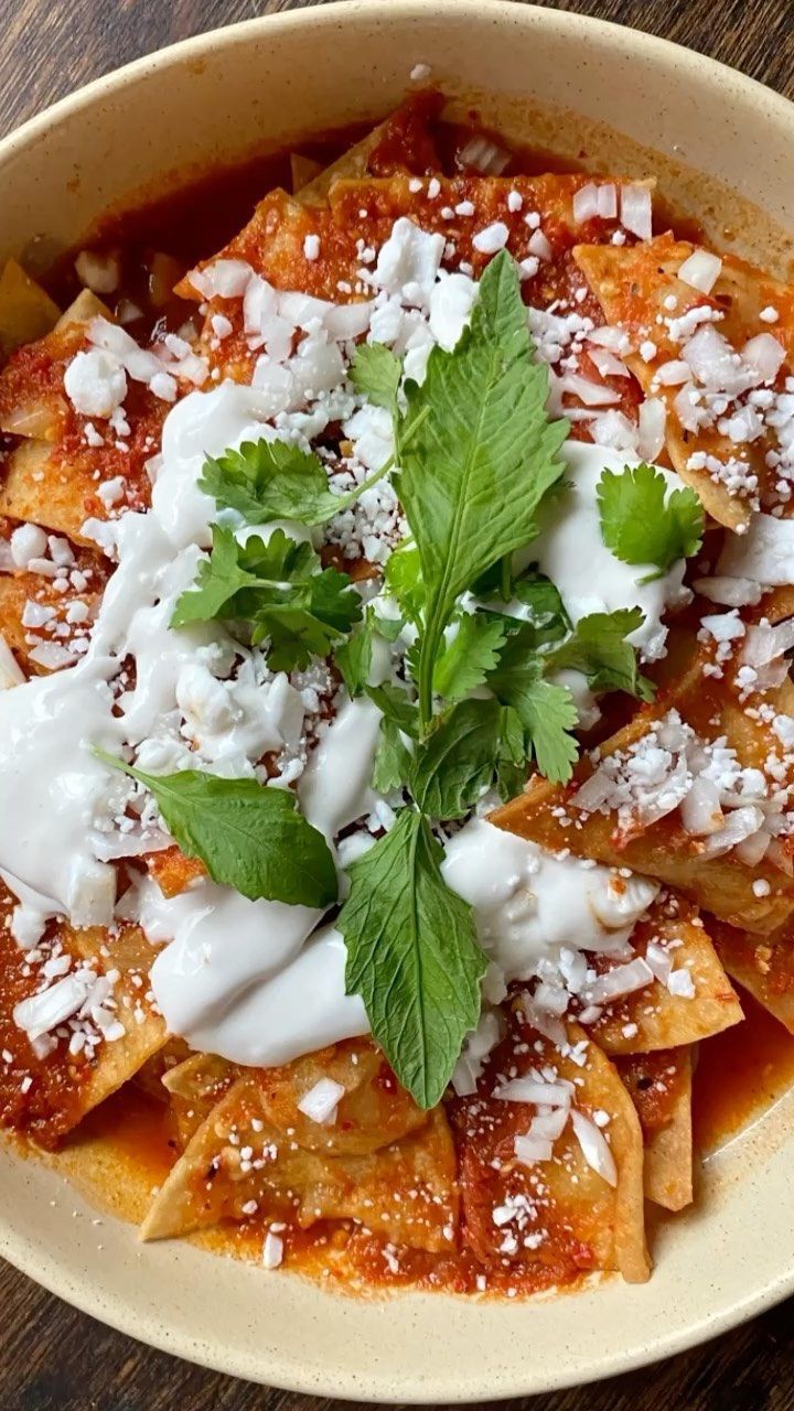Chilaquiles Rojos