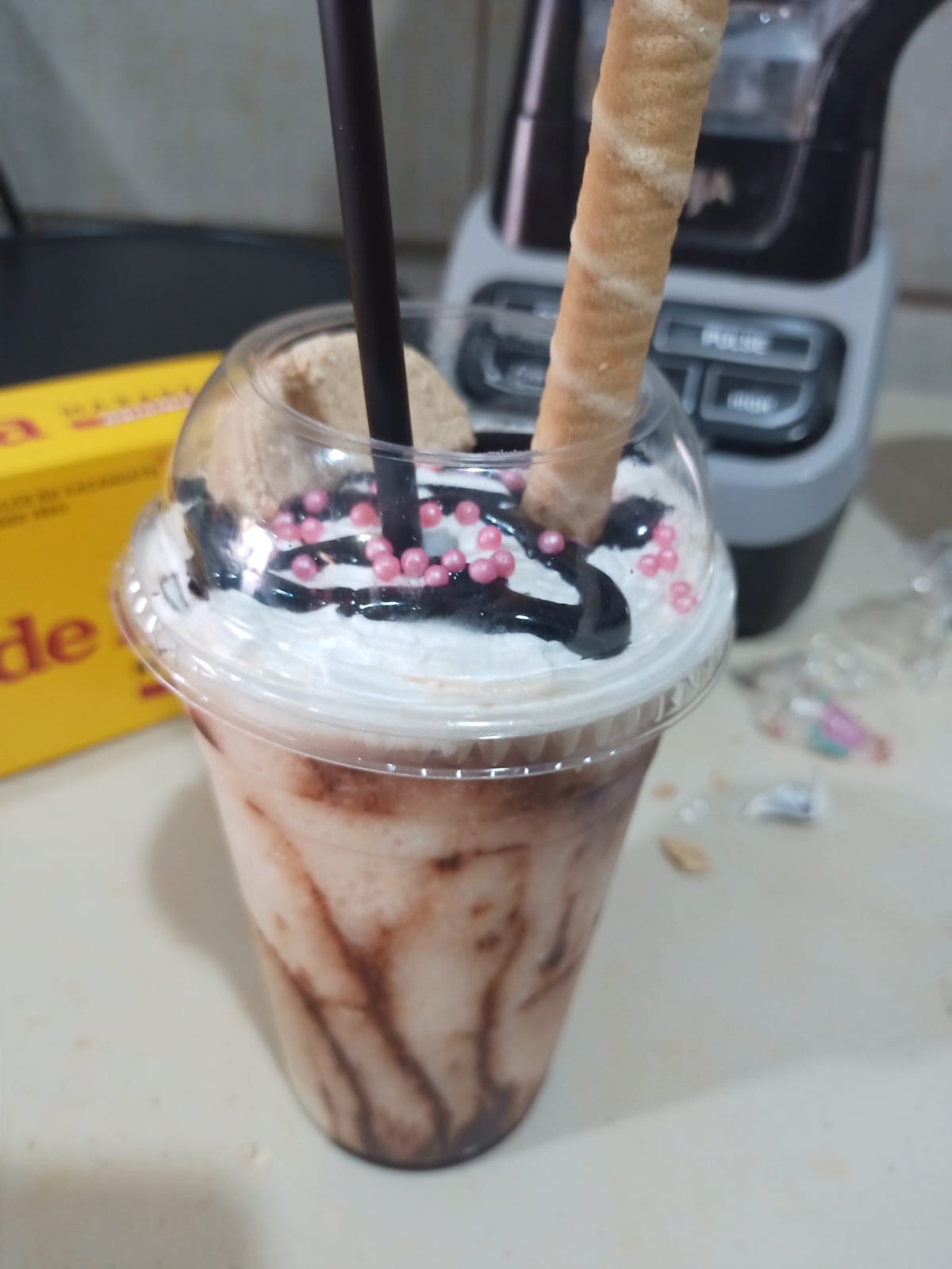 Frappé de Mazapán