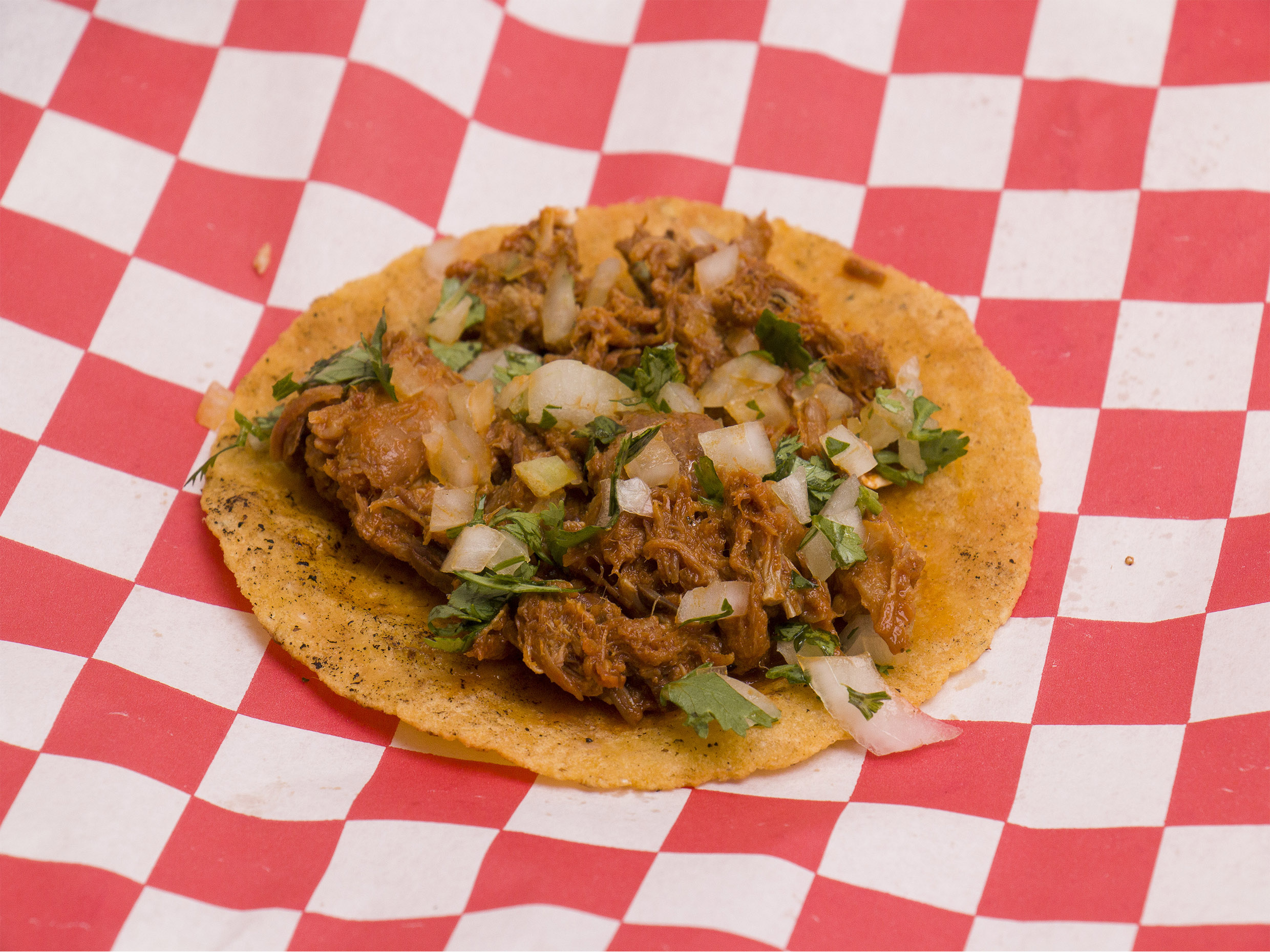 Taco de Chicharrón Prensado