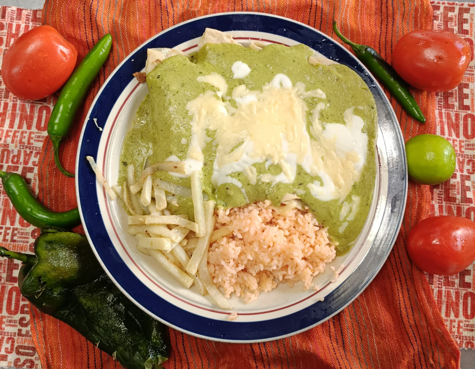 Enchiladas Suizas