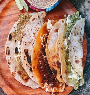 Taquitos de Guiso Maíz o Harina