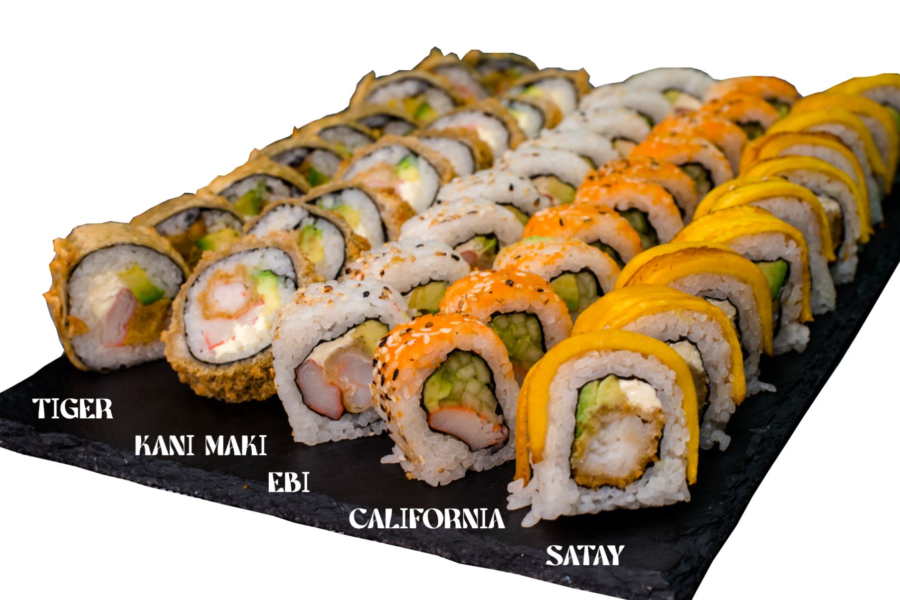 50 Piezas de Sushi