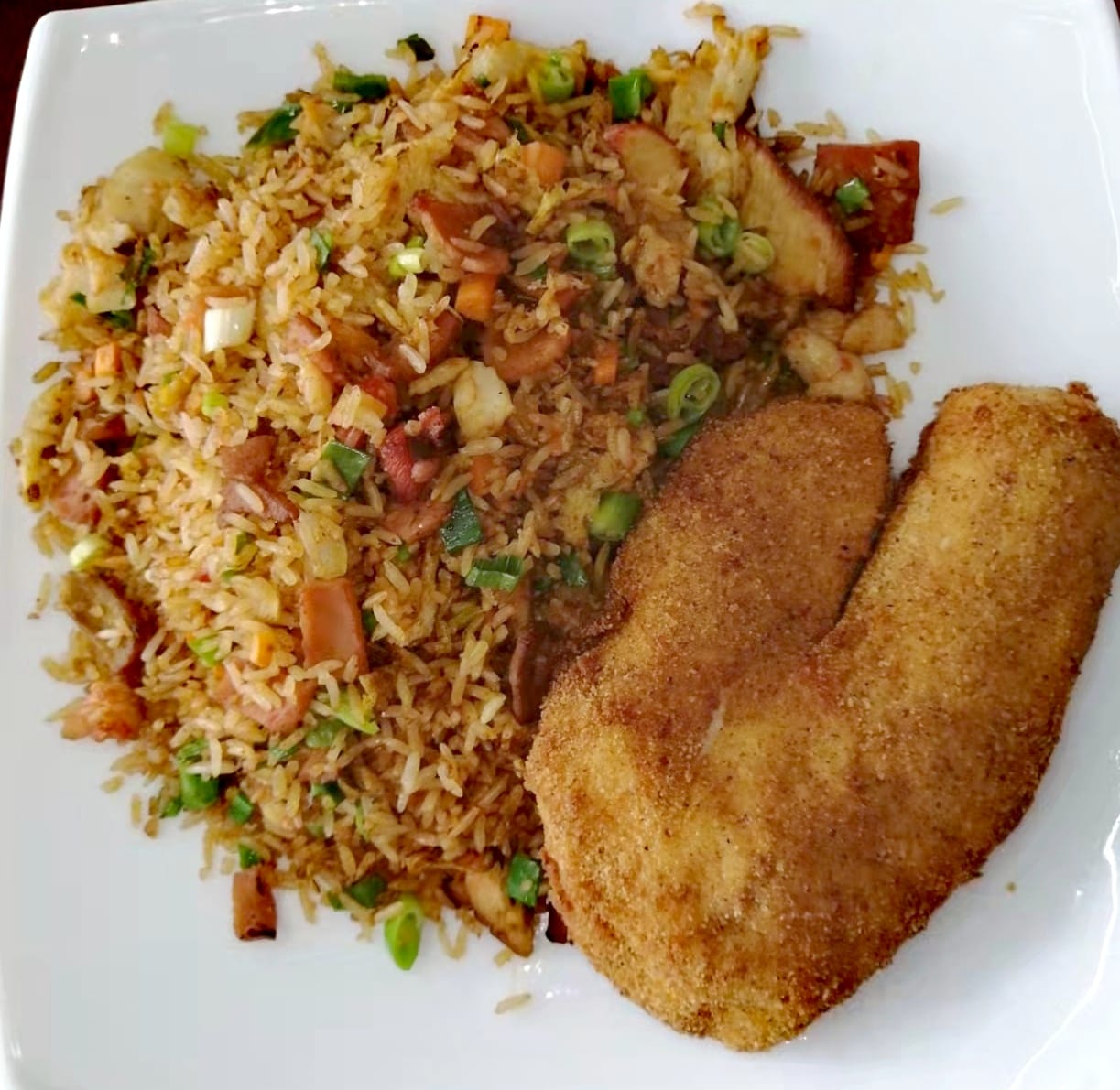 Arroz Frito con Lechón