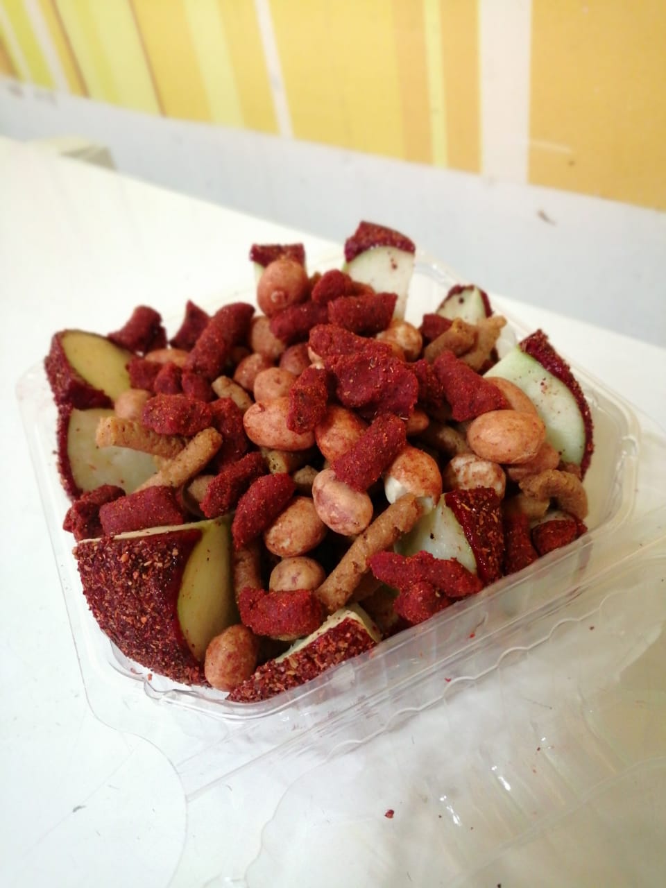 Manzana con Chile