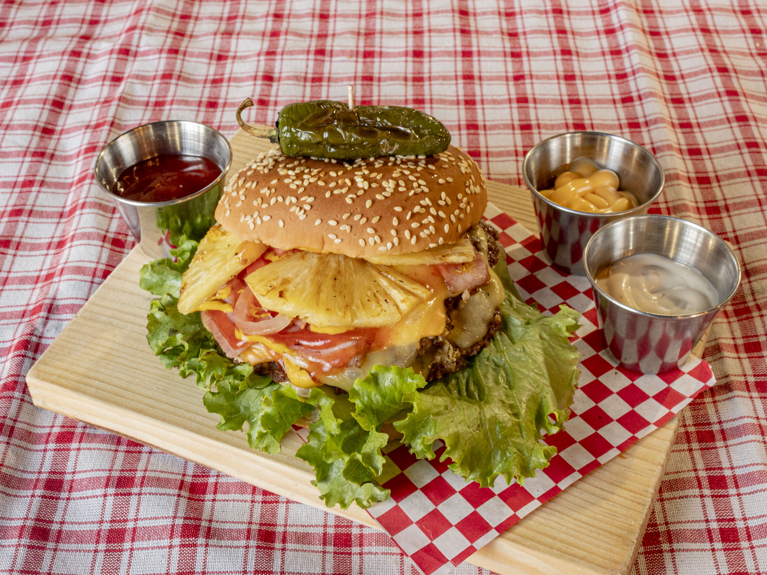 Hamburguesa Doble Placer
