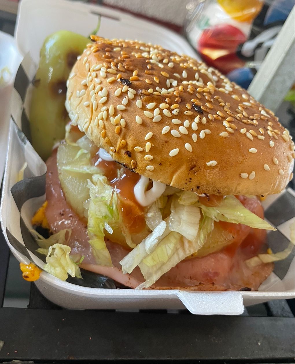 Hamburguesa Hawaiana