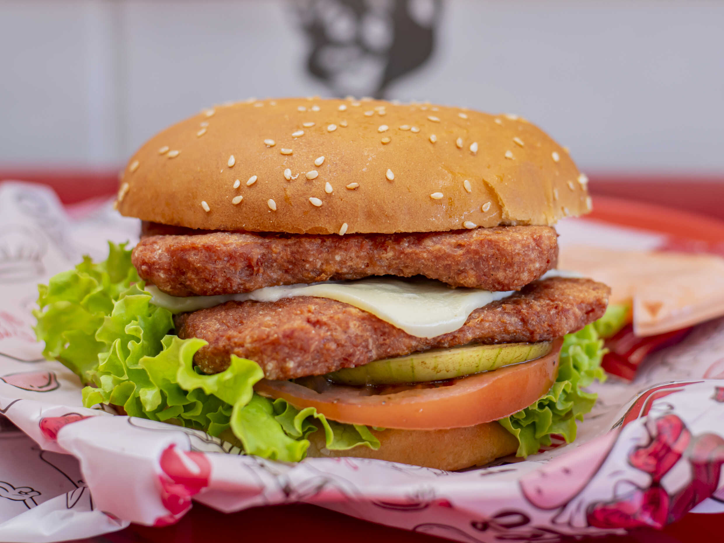 Hamburguesa Doble Carne.