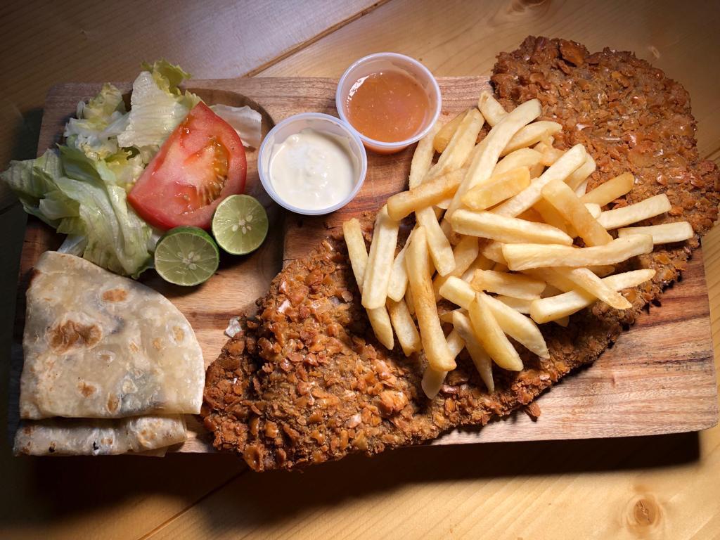 1/2 Milanesa de Res
