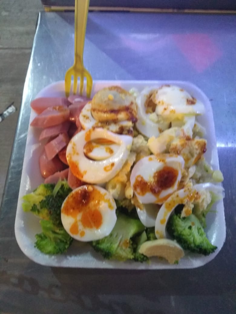 Elote y Verdura Cocida