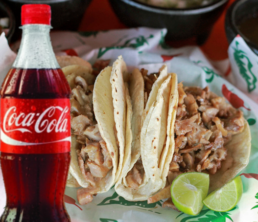 Orden de Pierna, 4 Tacos Doble Tortilla