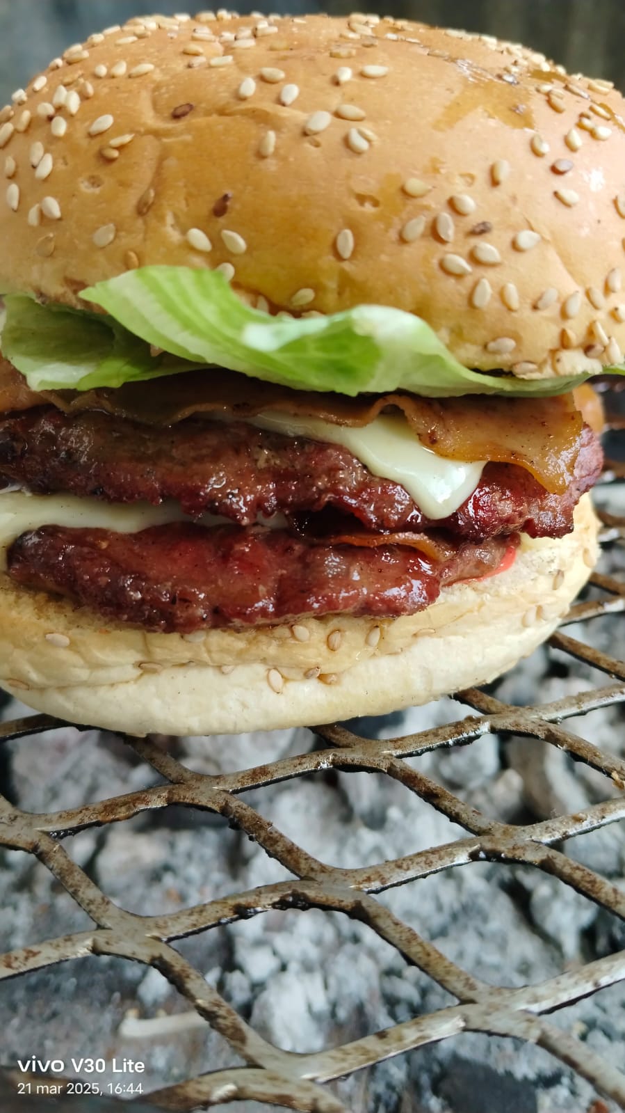 Hamburguesa Doble Carbonera
