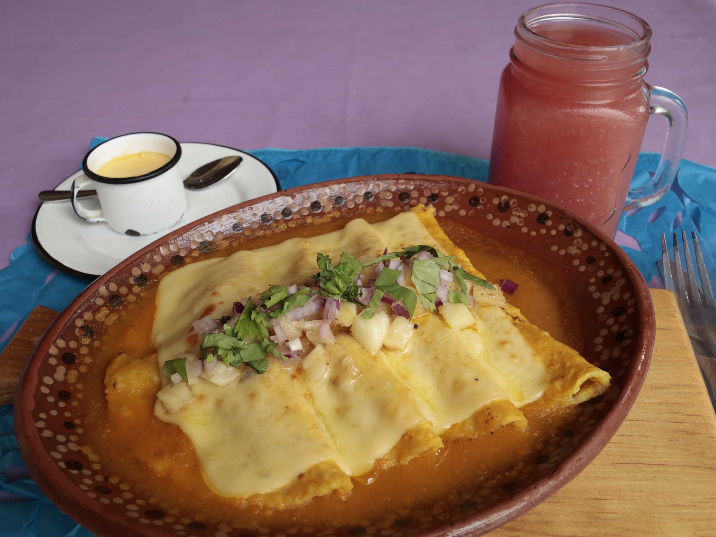 Enchiladas al Pastor