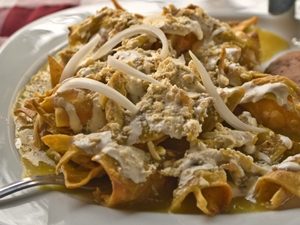 Chilaquiles Sencillos.