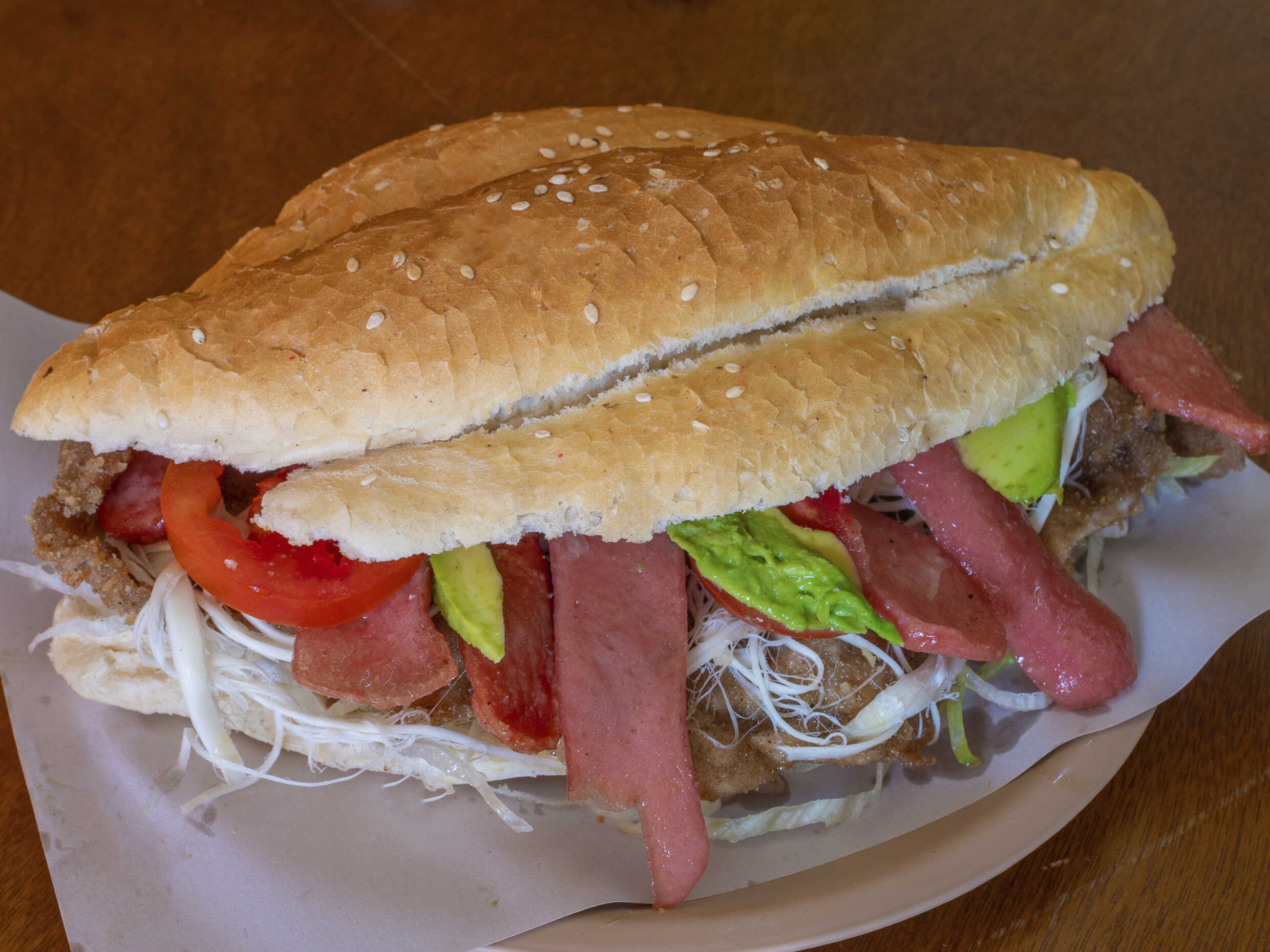 TORTA DE SALCHICHA CON HUEVO