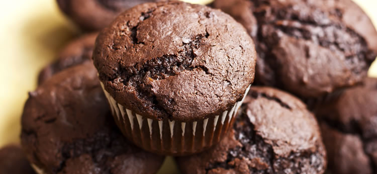 Muffin de cocolate
