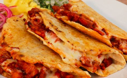 Taco de Pastor con Queso