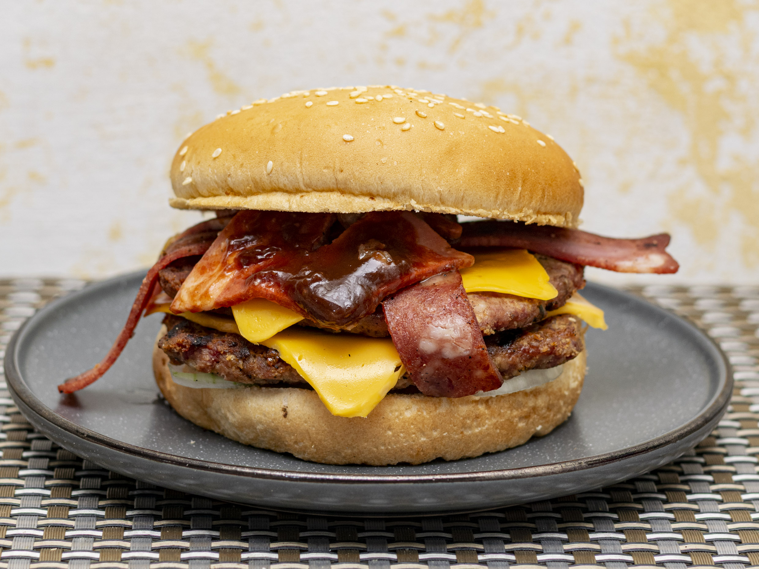 Hamburguesa Doble Carne Doble Queso