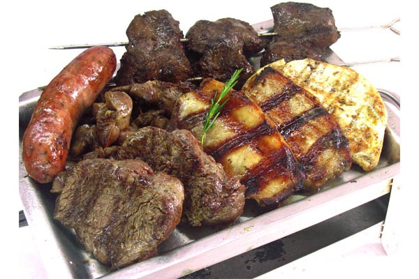 Tabla Mixta (Pollo, Res, Cerdo)