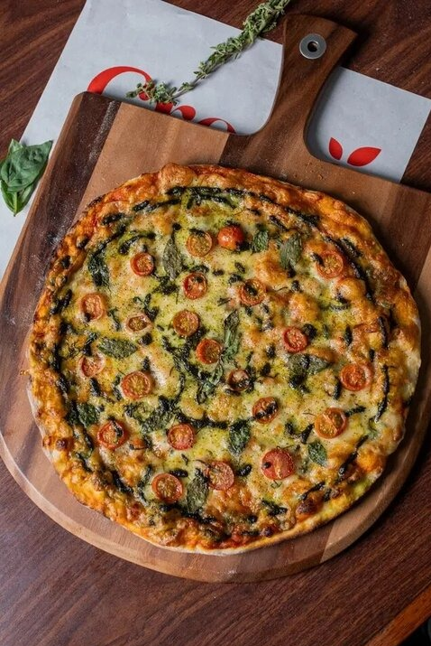 PIZZA PESTO MARGARITA