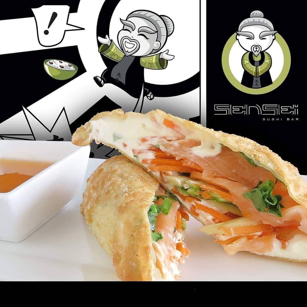 Wonton Tostada