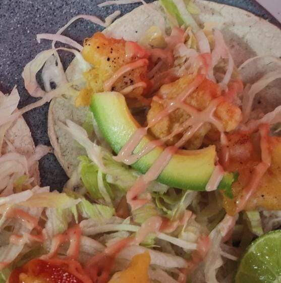 Taco de Camarón Capeado