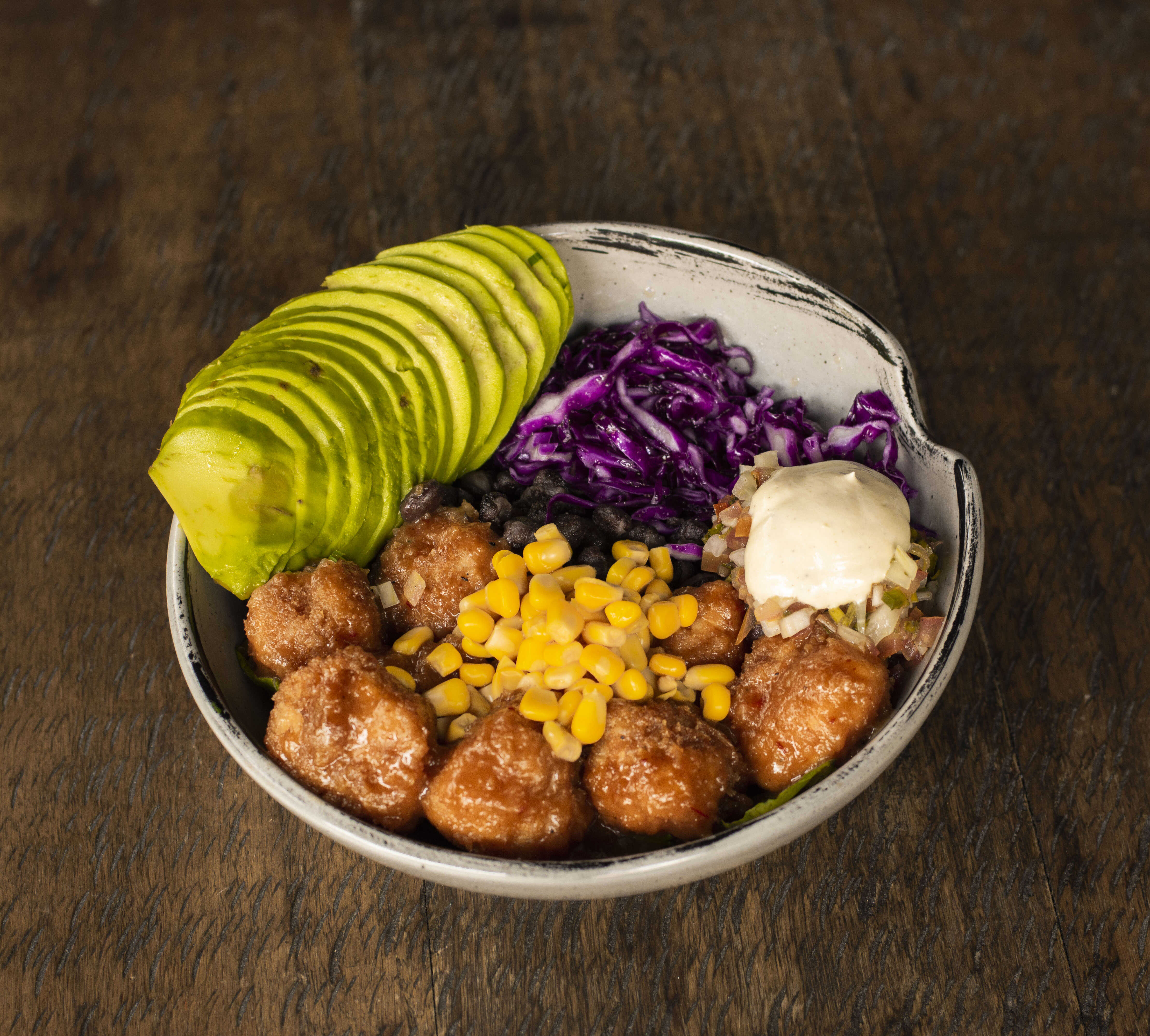 Bowl de Pollo Agridulce