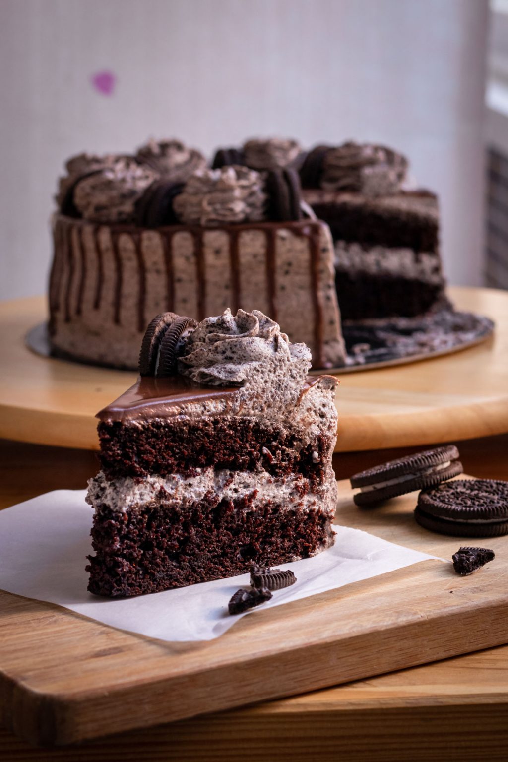 Pastel de Chocolate con Oreo