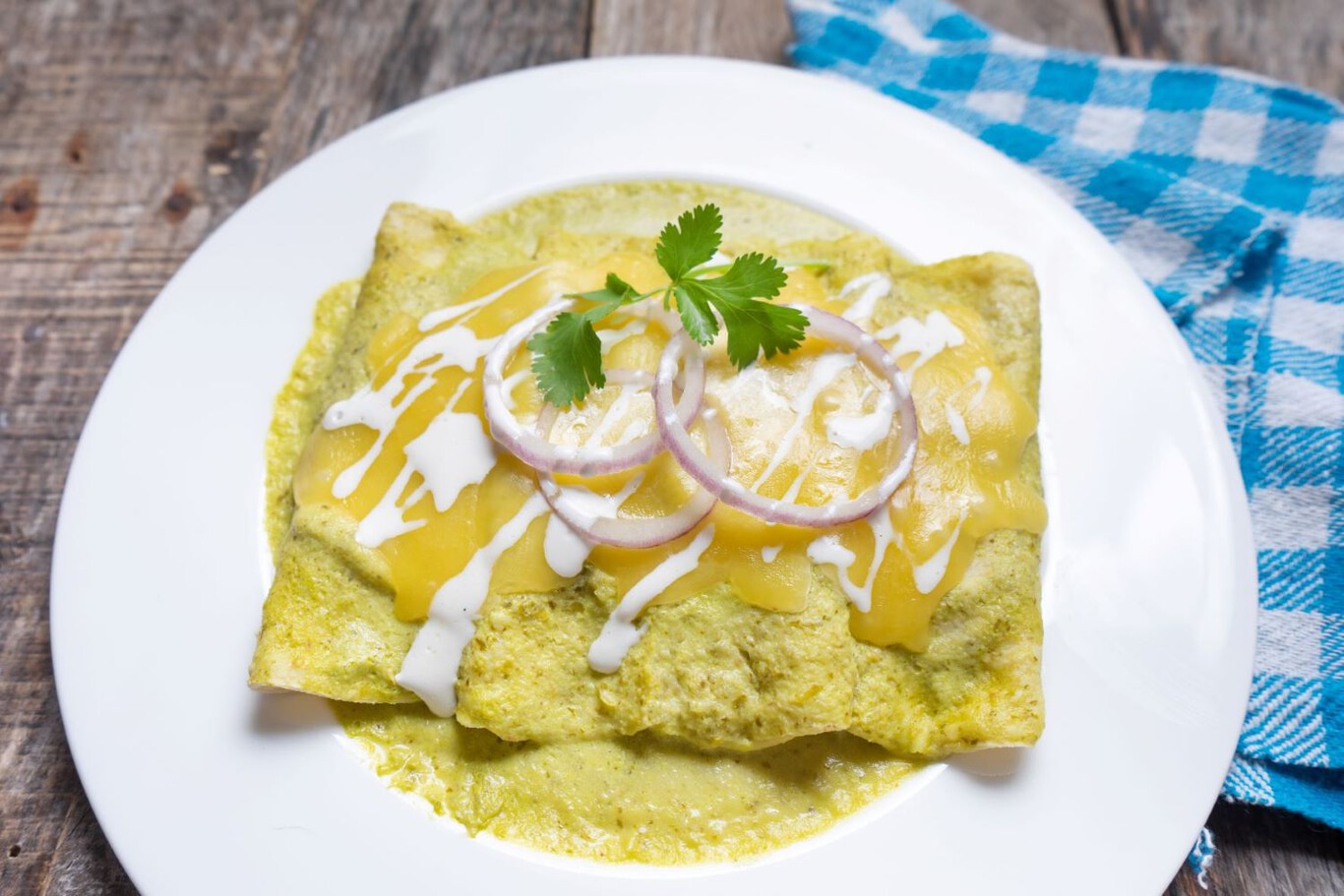Enchiladas Gratinadas 4 Piezas