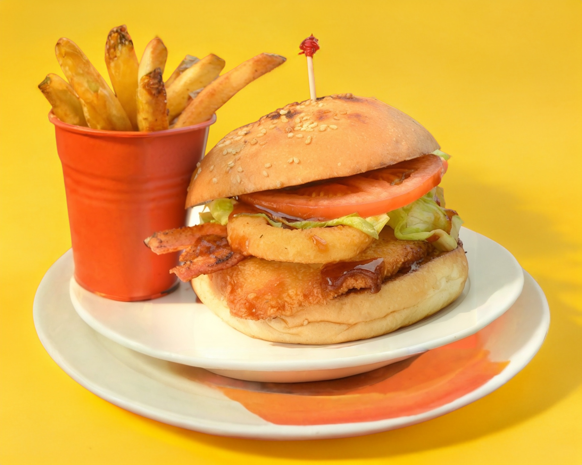 Hamburguesa Tequila Sunrise Spicy