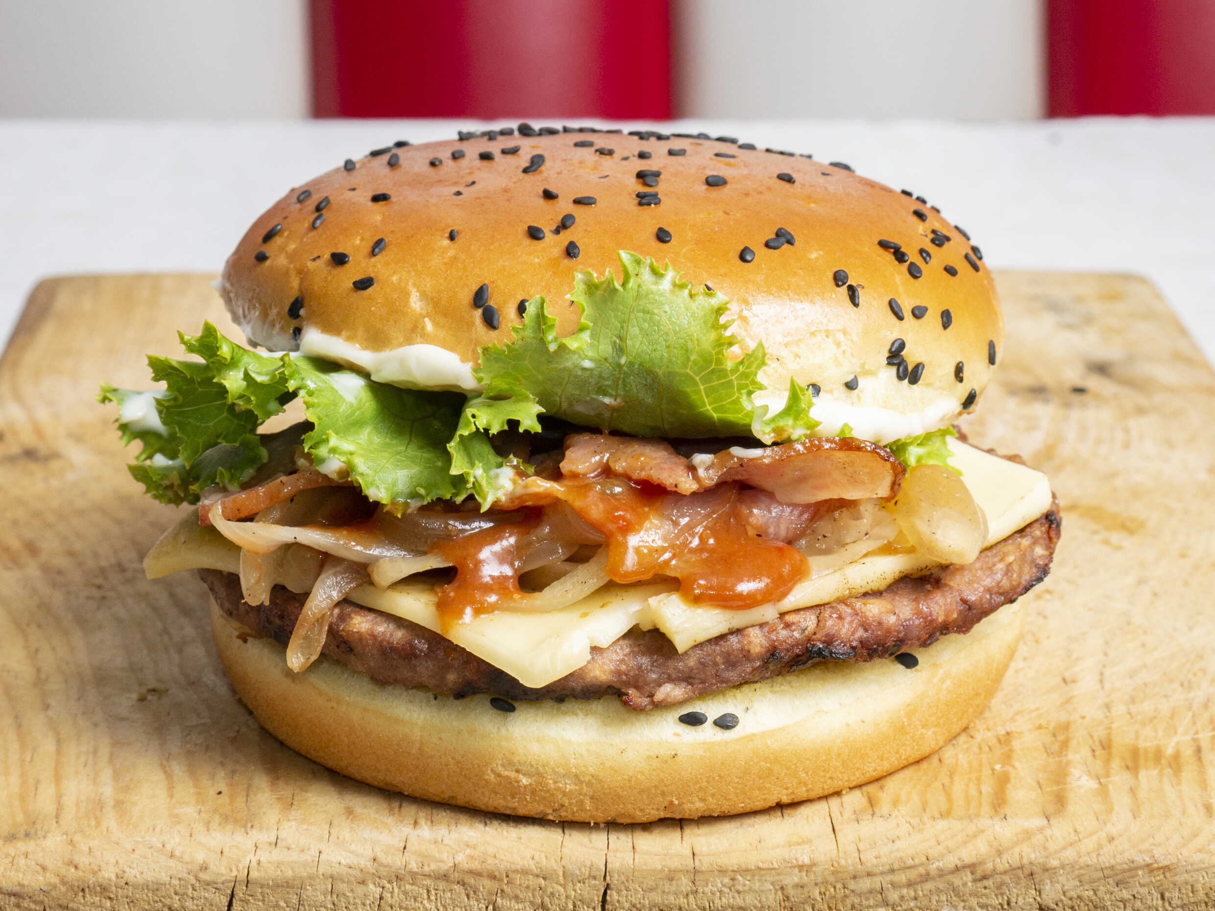 Hamburguesa Chipotle Sencilla