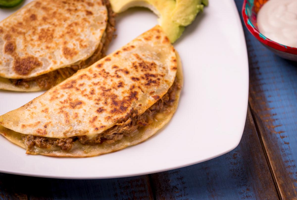 Paquete de 3 quesadillas con Carne