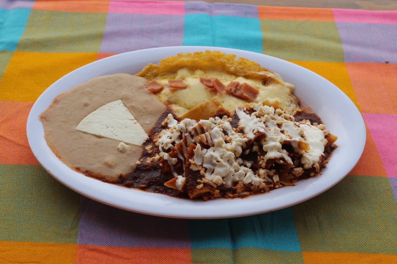 Omelette de Jamón y Queso