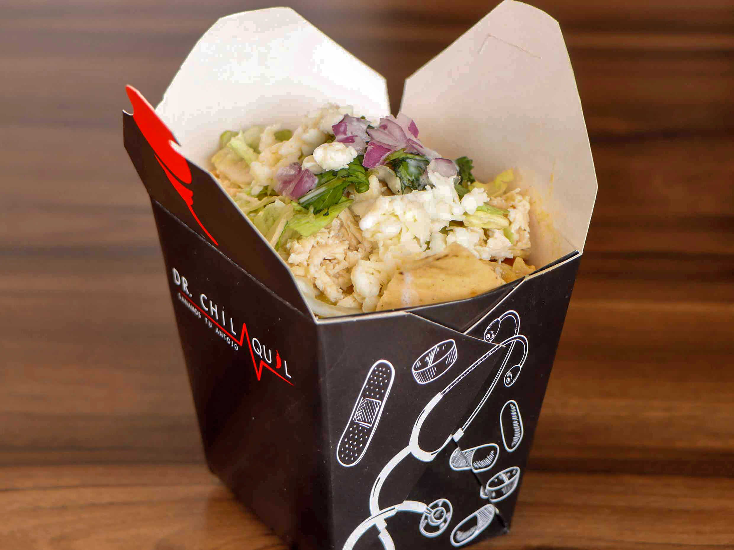 Chilaquiles Verdes con Pollo