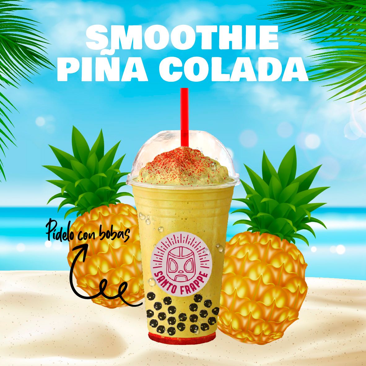 Smoothie de piña colada
