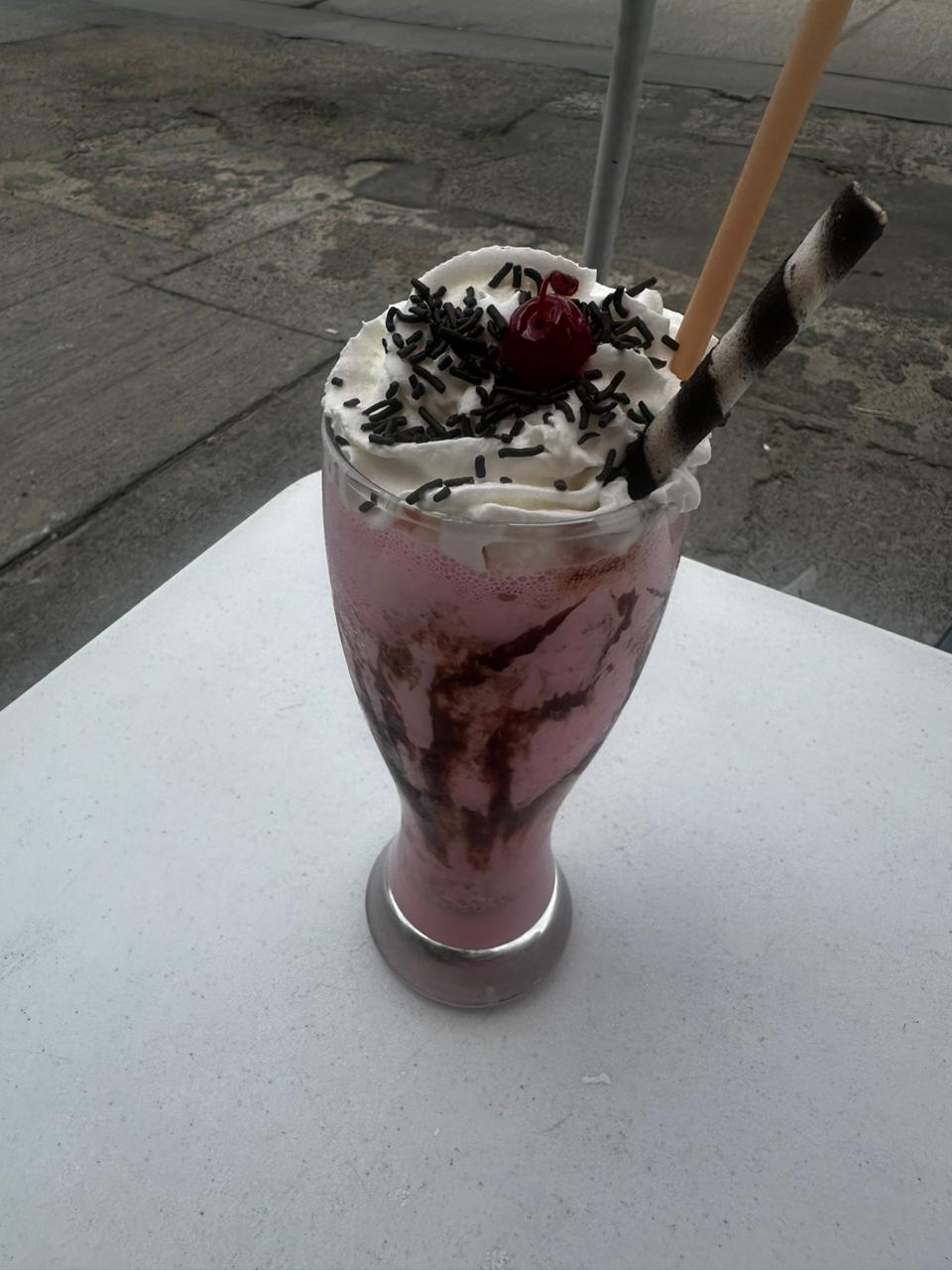 Malteada de Fresa