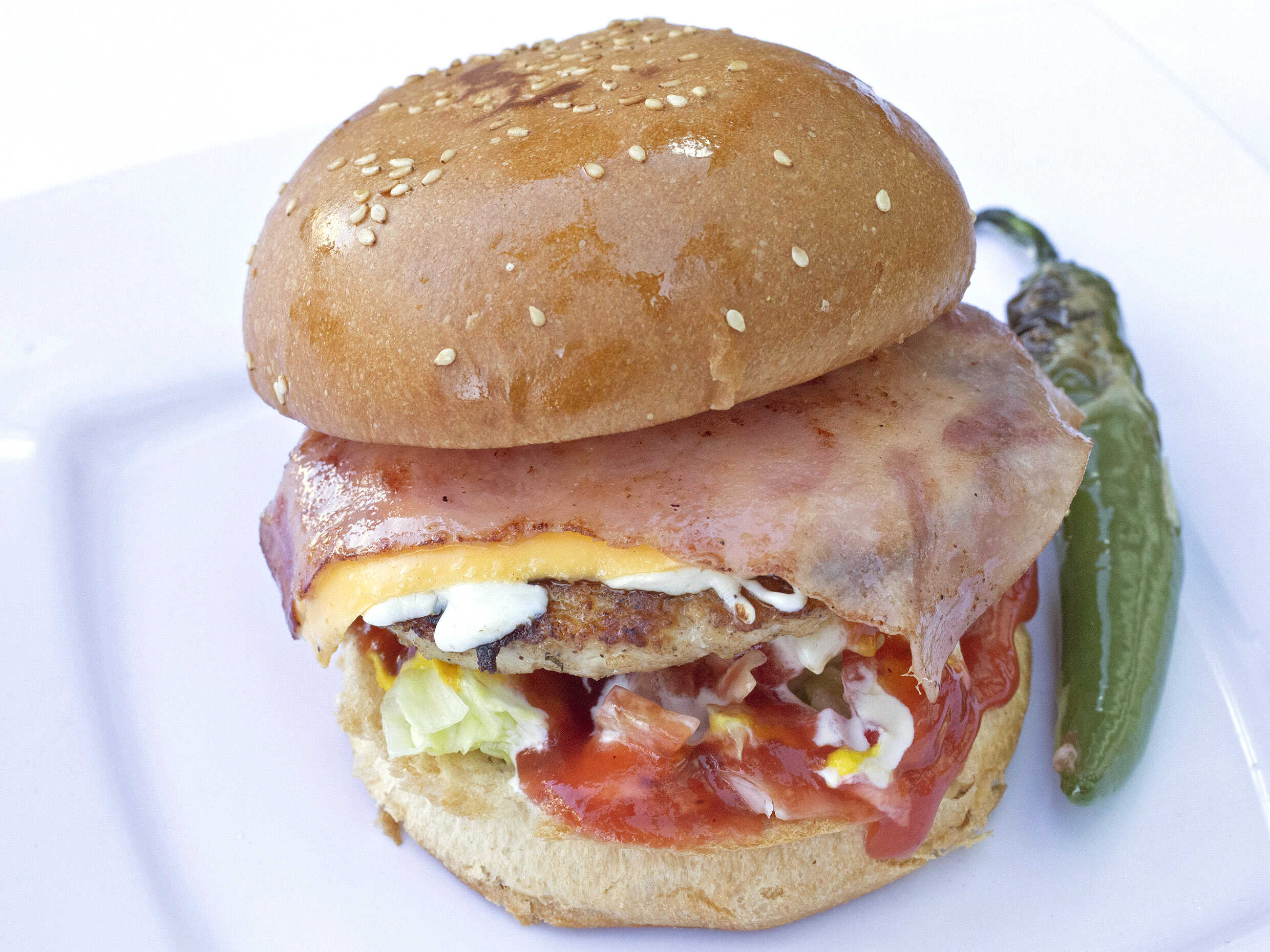 Hamburguesa de Pollo