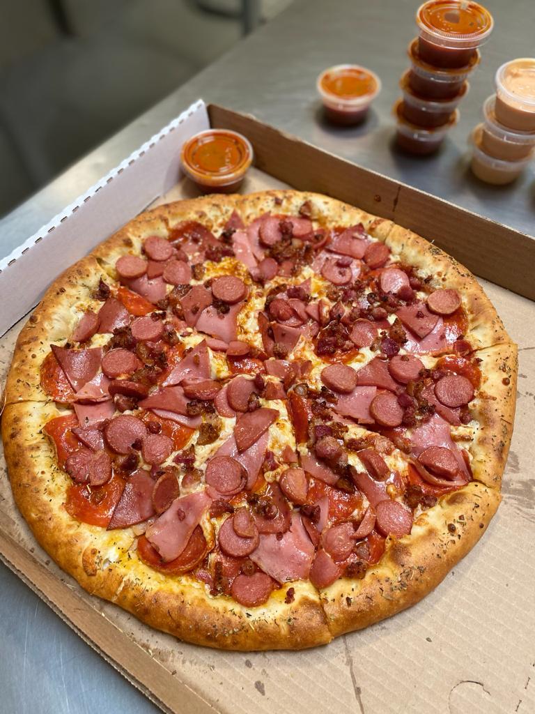 Pizza Grande 2 a 5 Ingredientes *