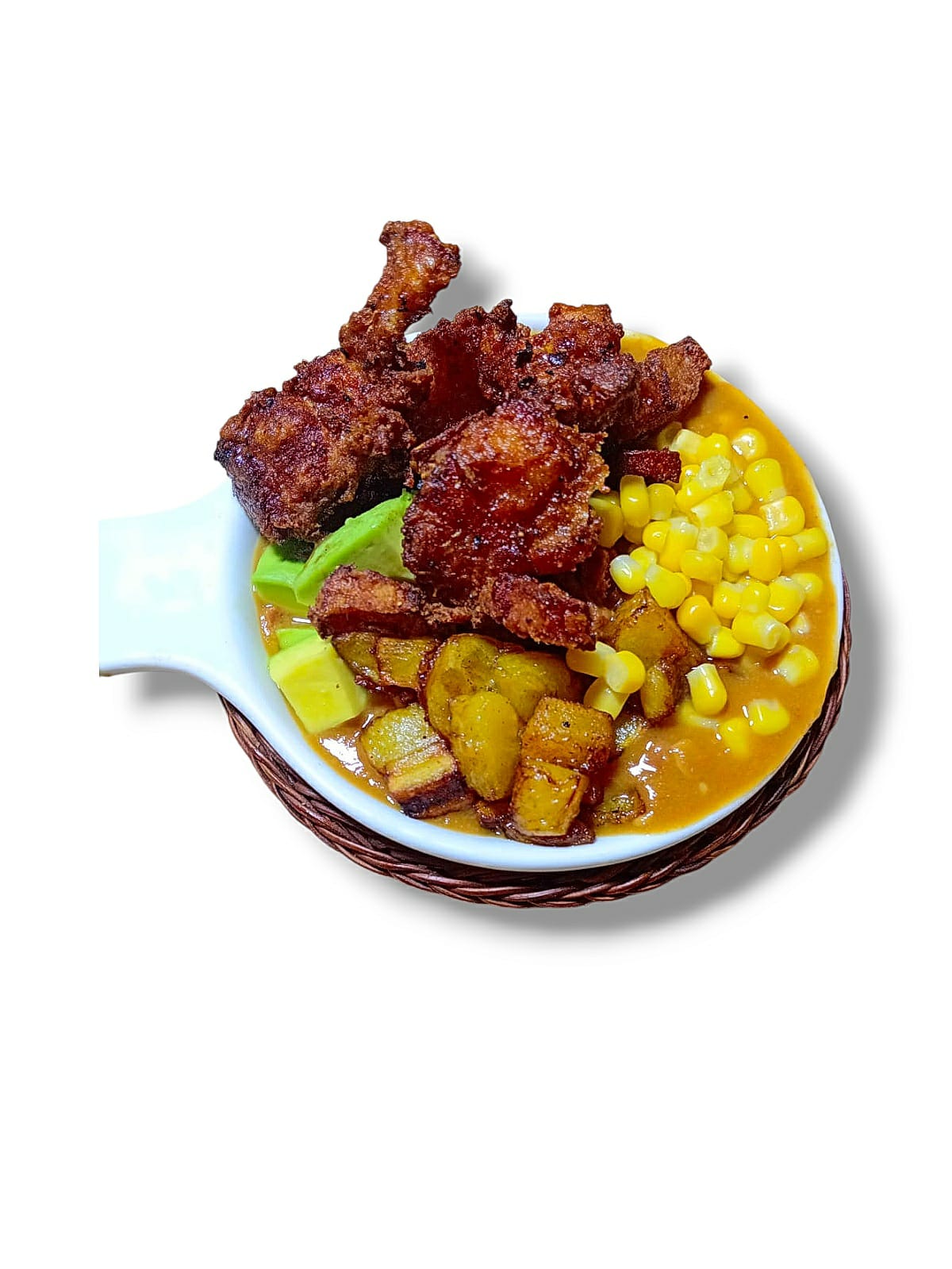 Cazuela de Frijoles Chicharrón
Cerdo