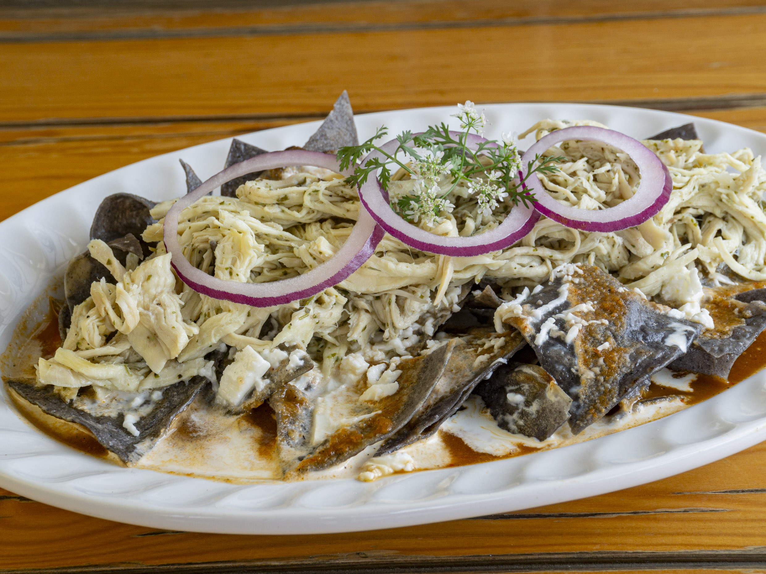 Chilaquiles en Salsa Morita