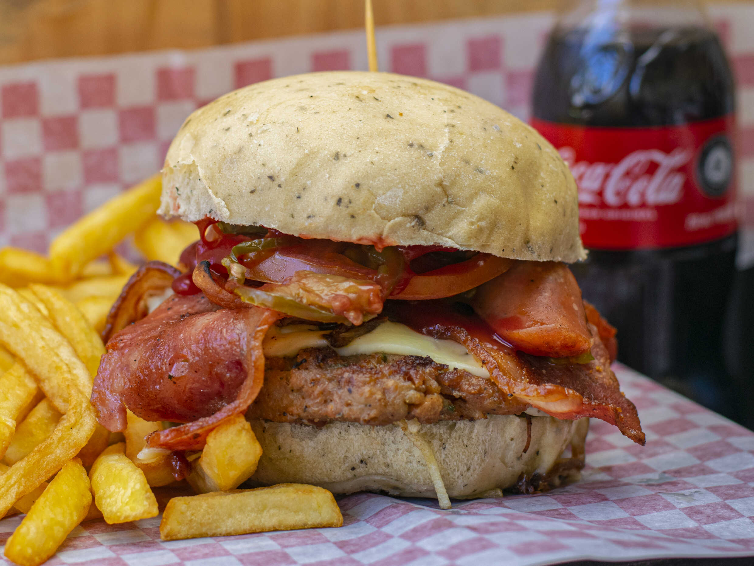 Hamburguesa Texana (picante)
