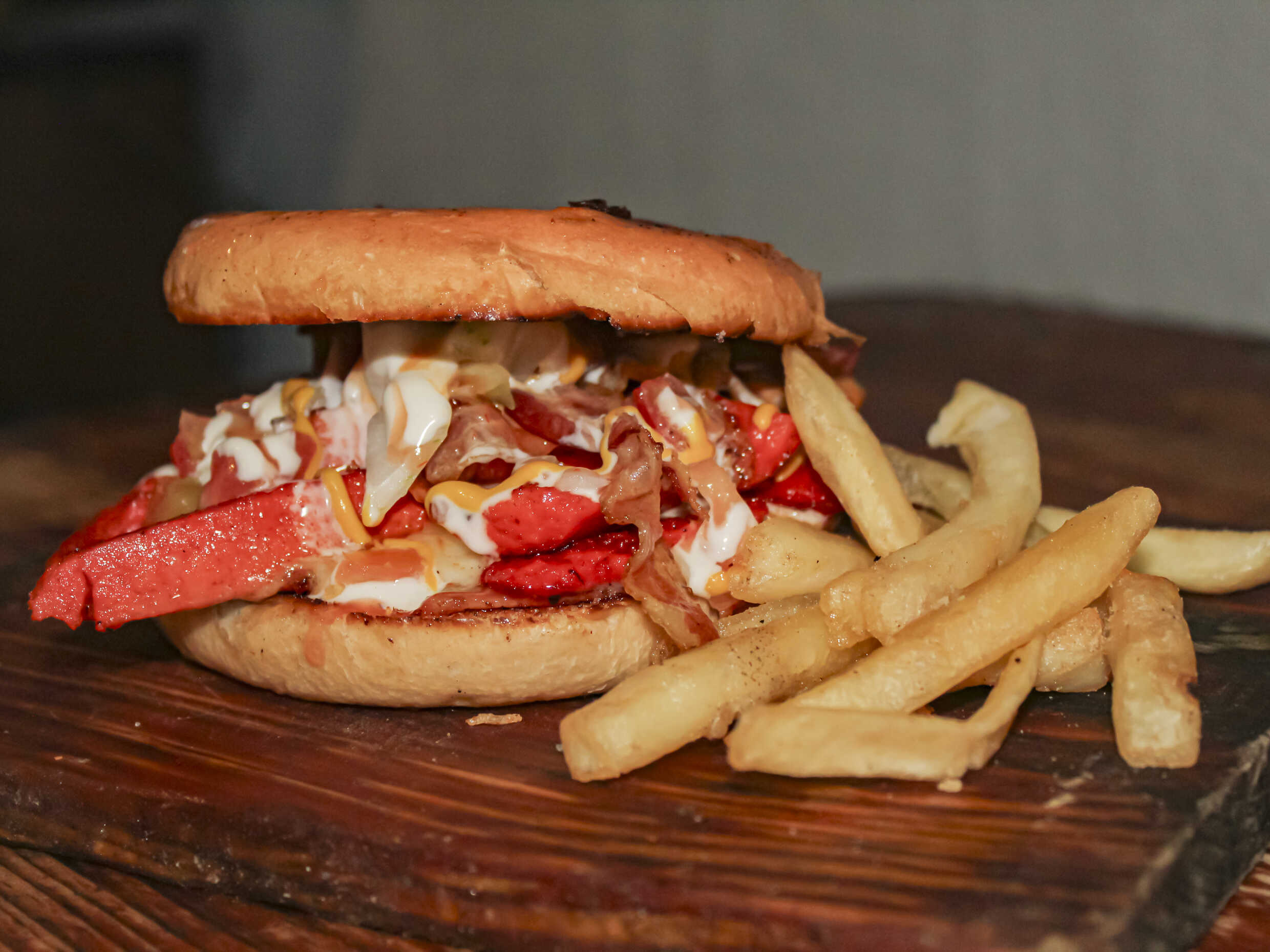 Hamburguesa La Mexicana