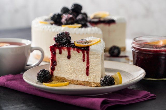 Cheesecake con Zarzamora