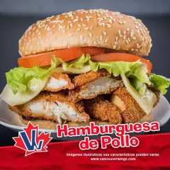 Hamburguesa de Boneless