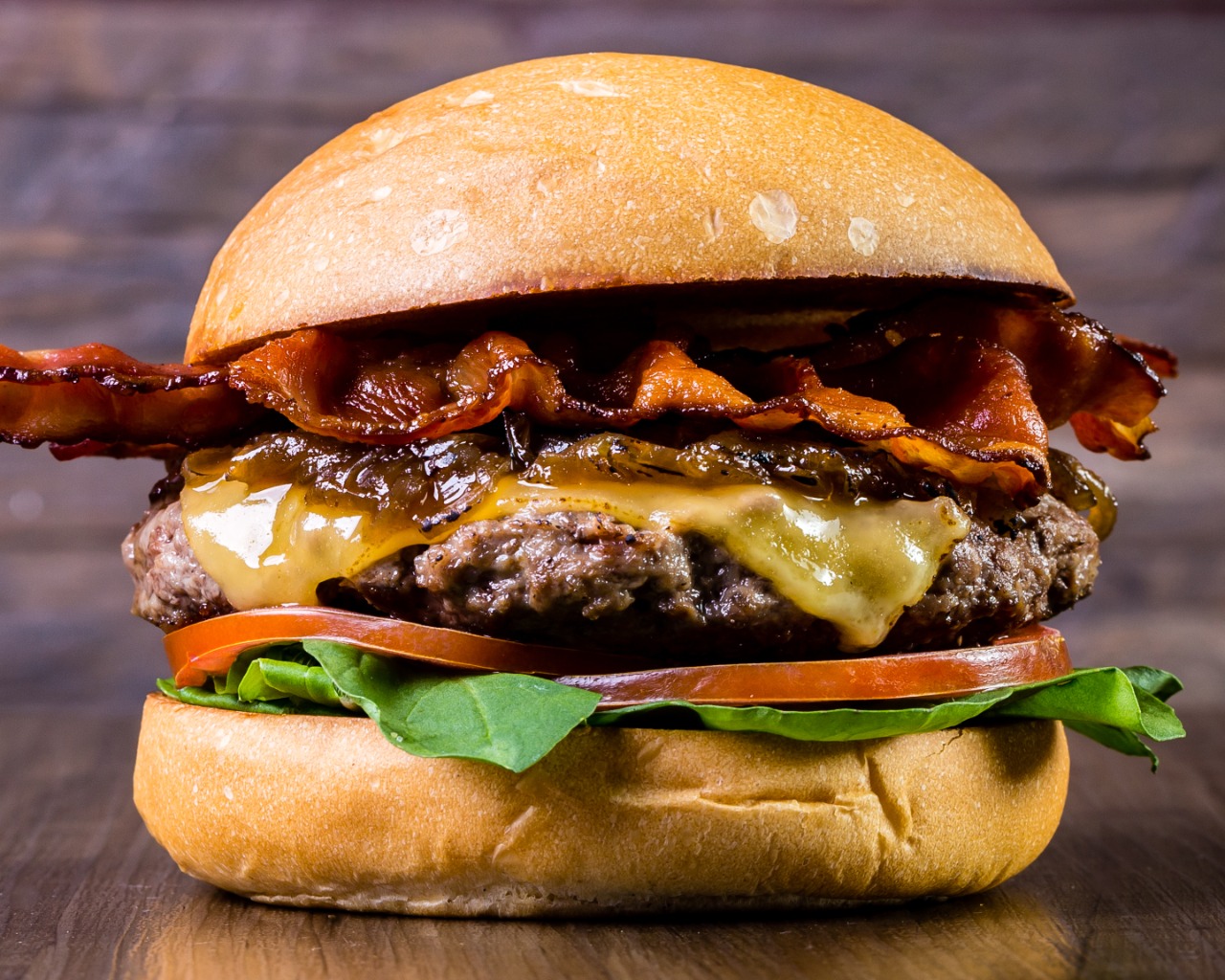 Magic Kingdom Crispy Bacon Burger