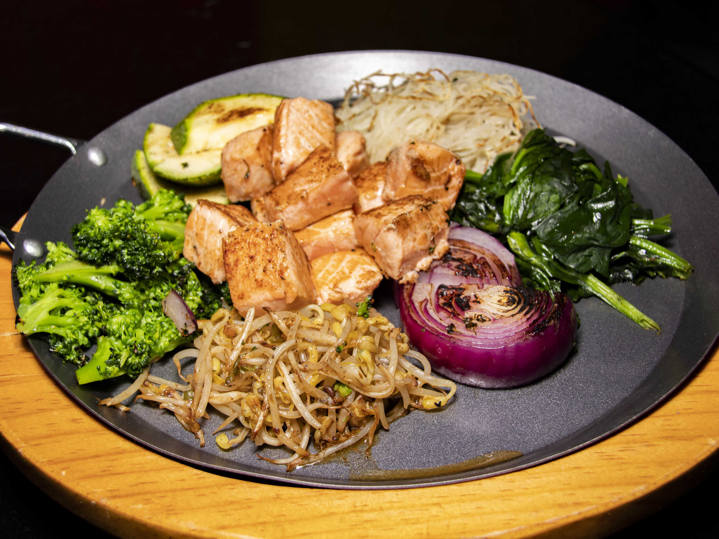 Teppanyaki Salmón