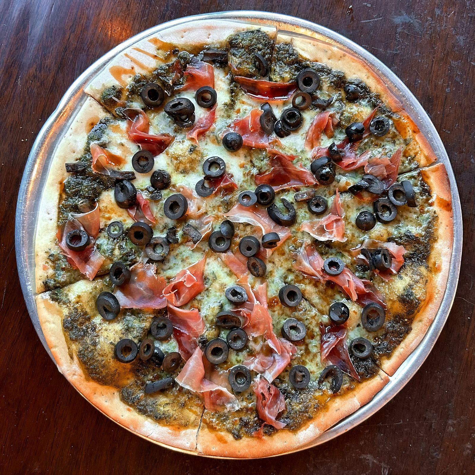 Pizza Mediterránea de 31 cm