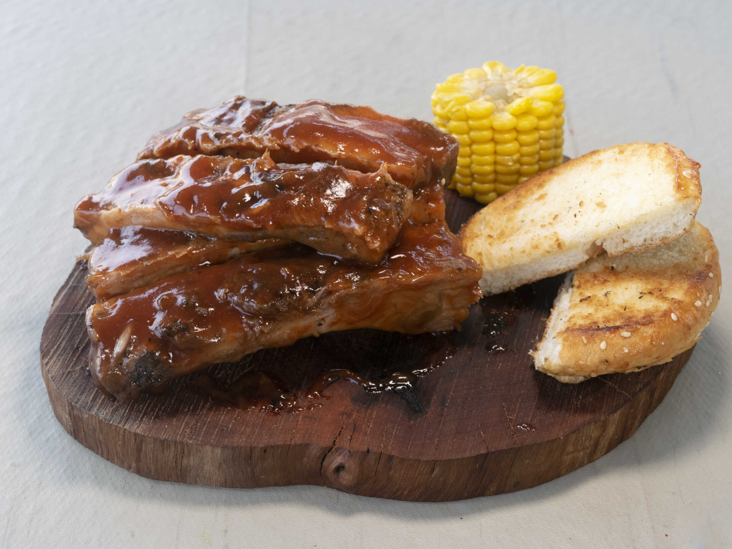 Medio Kilo de Costillas BBQ