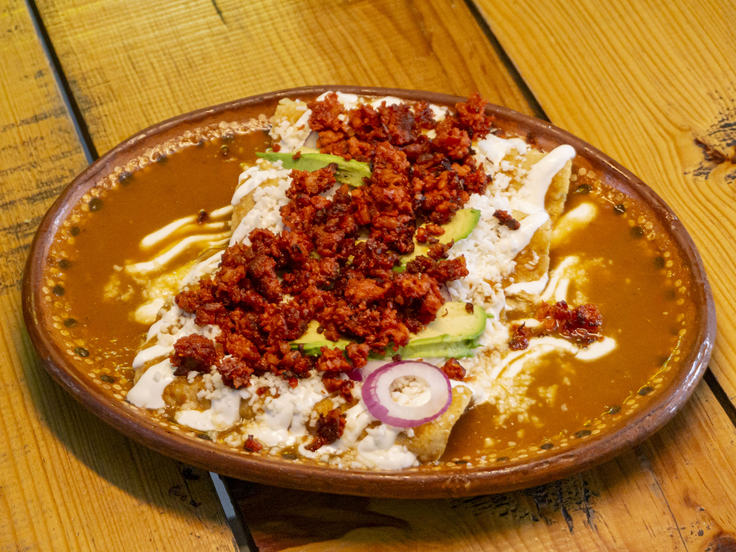 Enchiladas Con Chorizo