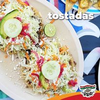 TOSTADA DE PAPA CON CARNE